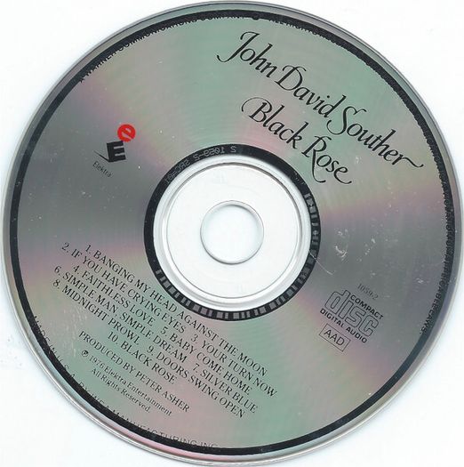 John David Souther - Black Rose - CD