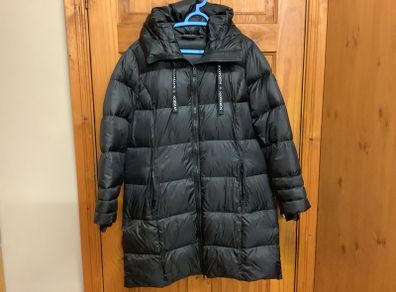 Down black Jacket size 20