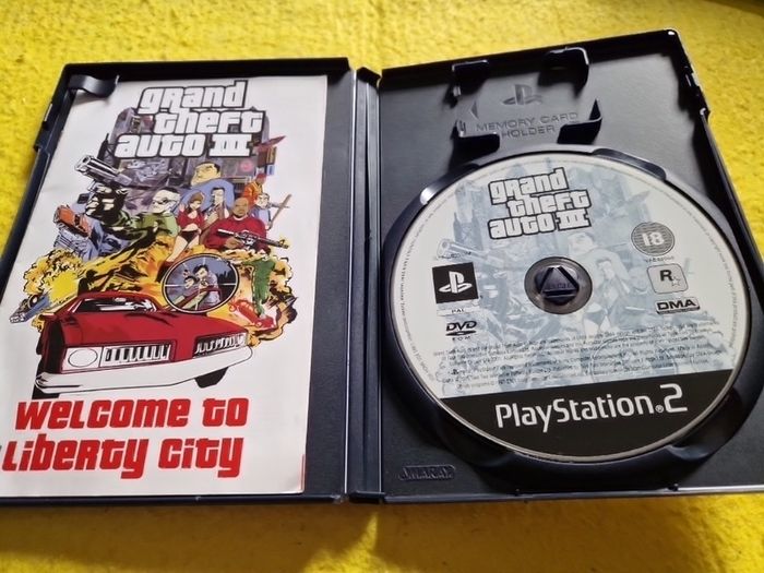 Grand theft auto III 3 PlayStation2 Ps2 games Original