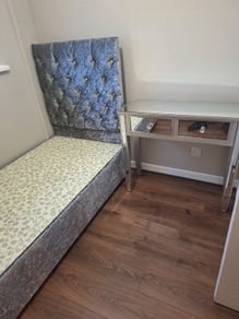 Bed and desk