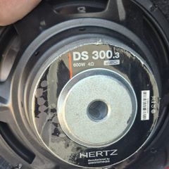 Hertz Dieci DS300.3 12" Two Subwoofers