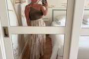 Zara ruffle skirt