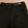Stradivarius black super high waisted jeans size uk6 Image 6