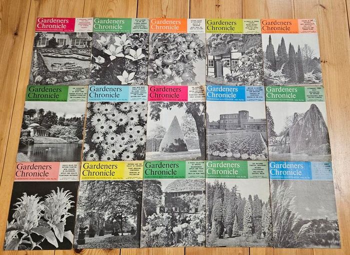 Vintage Gardeners Chronicle Magazine x 42 (1960s) - Vintage Gardening Magazines