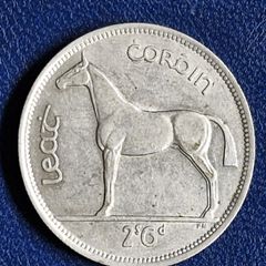 Ireland Silver 1939 Half Crown coin