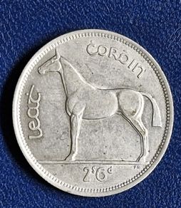 Ireland Silver 1939 Half Crown coin