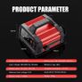 Portable 25A/15A Smart Car Battery Charger for 12V-24V Motorcycle Lead Acid AGM GEL LiFePo4 Batteries Car Booster Pulse Repair Image 9