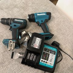 Makita Cordless Bundle Heat Gun Combi Drill Set