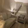 4 Seater Sofa with Arm Chair and Footstool Image 4
