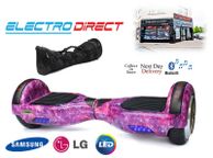 main image for ad 6.5 inch Hoverboard Diablo Bluetooth + Bag - Pink Galaxy for Sale