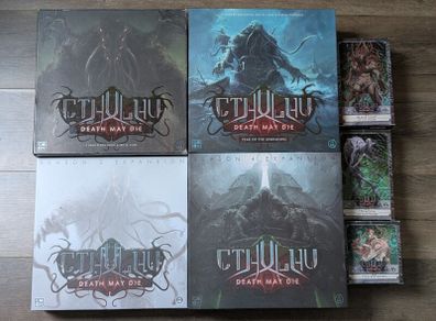 Cthulhu Death May Die board game collection MINT