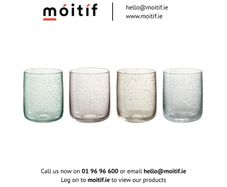 Veria Assorted Drinking Glass Set of 4
