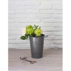 Classic Florist Bucket 29cm Charcoal GT44