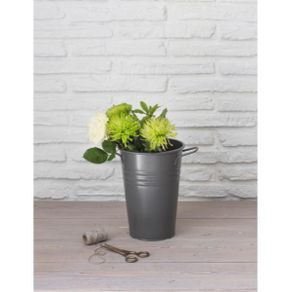Classic Florist Bucket 29cm Charcoal GT44