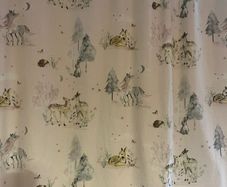 Unicorn curtains and duvet cover