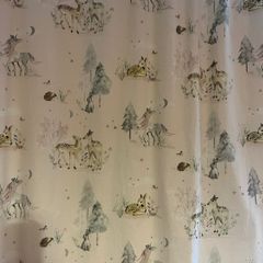 Unicorn curtains and duvet cover
