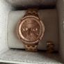 Armani Exchange  Rose Gold Crystal Ladies Watch Image 2