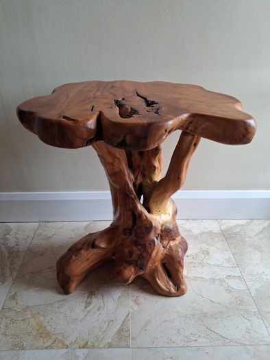 Bog oak table