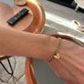 Stunning 9ct gold vintage heavy charm bracelet Image 10