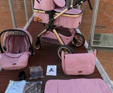 Brand new Baby travel system 3 in 1 baby pink