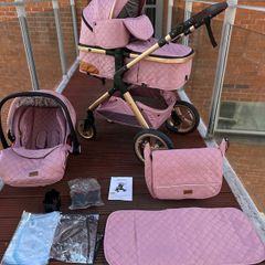 Brand new Baby travel system 3 in 1 baby pink
