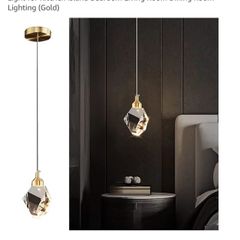 Modern Crystal Pendant Light