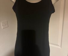 Black stretchy Esmara top size UK16 EU44 Postage included