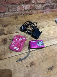 pink digital camera