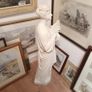 Large Antique Statue of Saint Cecilia 85cm high Image 3