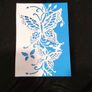Homemade Butterfly Greeting Card (multiple colours) Image 3