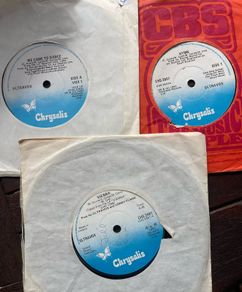 Ultravox vinyl record single. 4 euros each