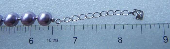 Swarovski Purple Pearl Bracelet