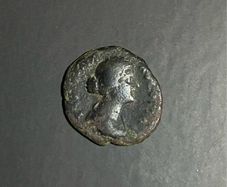 Faustina II, AD 161, Large Bronze As