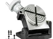 BRAND NEW Rotary Table 4 INCH/100 MM Horizontal Vertical Rotary Table 4-Slot Rotary Table for Milling Machine MT-2 Rotary Table