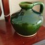 Stunning Green Govancroft Whisky Flagon Image 6