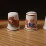 Cute Animal Bone China Thimbles Collection Image 2