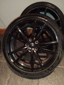 Volkswagen golf pretoria glossy 18" black alloy wheels