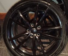 Volkswagen golf pretoria glossy 18" black alloy wheels