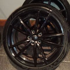 Volkswagen golf pretoria glossy 18" black alloy wheels
