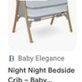 Baby elegance bedside  crib Image 2