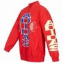 Adidas Originals Red Logo Windbreaker Jacket Size 10 Trefoil Graphic Jacket New with tags Unisex Image 2