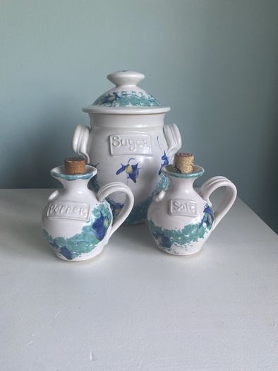 Pretty ballydoughan pottery trio