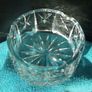 Hand-made lead crystal ashtray (3.5" Diameter) Image 6