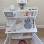 Kids Wooden Play Kitchen and Accessories Image 2