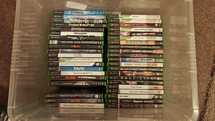 Large selection of original Xbox games (150+)