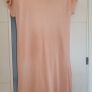 H&M salmon ruched side dress Sz 10UK Image 7