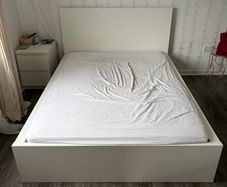 Malm Double Bed