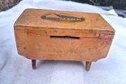Victorian Mauchline Ware Money Box( Burns Cottage)