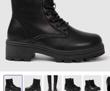 Black Biker Boots