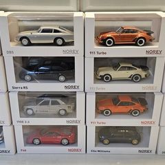 Norev VW Golf Ford Sierra Porsche 911 Ferrari F40 Peugeot 205 1/43 Scale Model Cars
